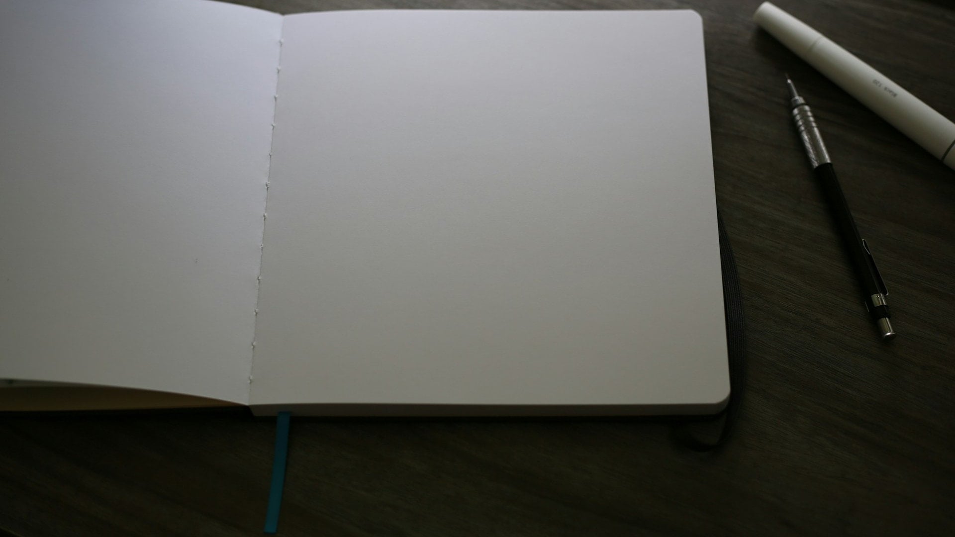 Understand — Blank creative strategy notebook and drafting tools for audience intelligence